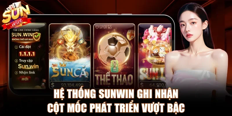 Hệ thống Sunwin ghi nhận cột mốc phát triển vượt bậc